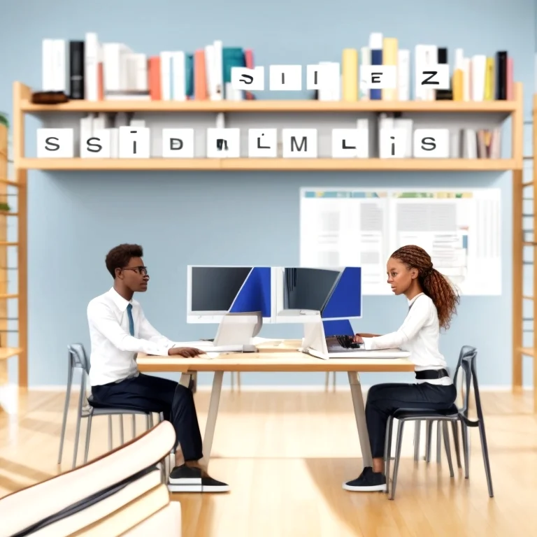 Illustration showing personalized learning paths